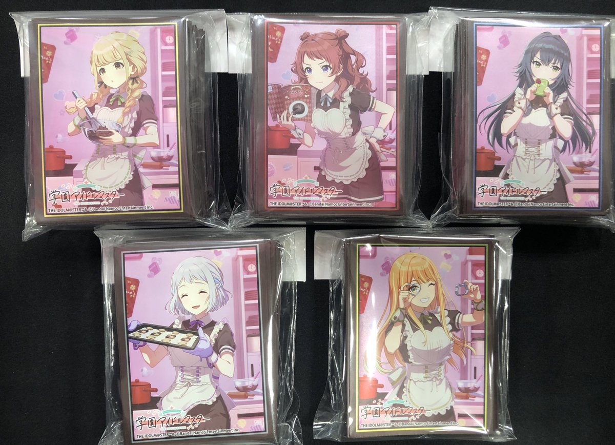 🔥明日発売のサプライです🔥 学園アイドルマスター ・スリーブ 10種
