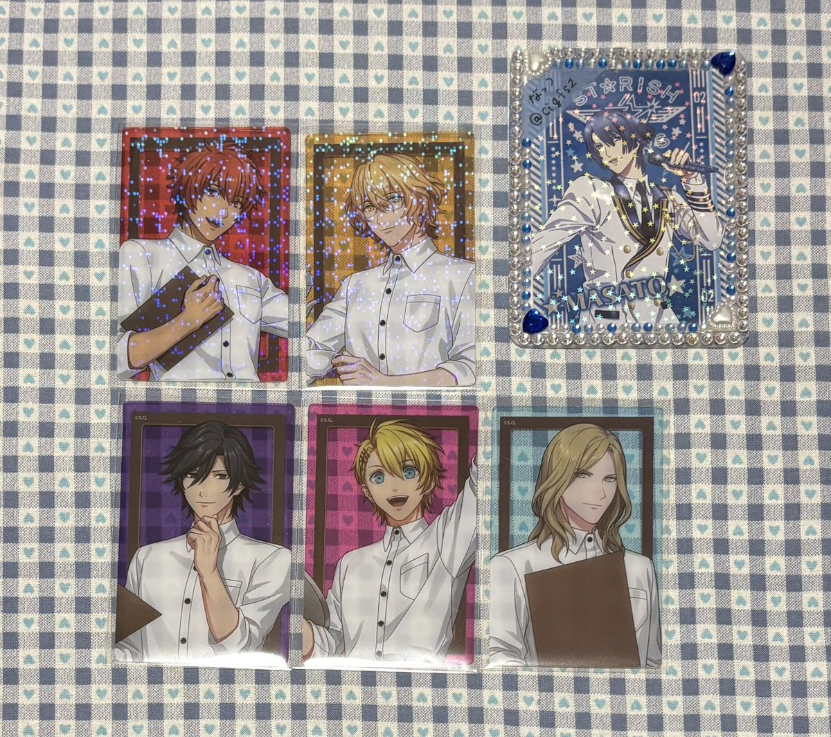 交換】うたプリ スイパラ ライエモ クリアカード クリカ 譲▶︎音也 那