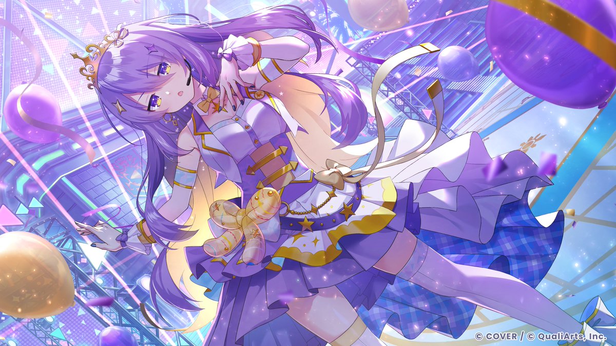 ◥◣ カードイラスト初公開② 🎉◢◤ ID1期生の #ムーナ・ホシノヴァ