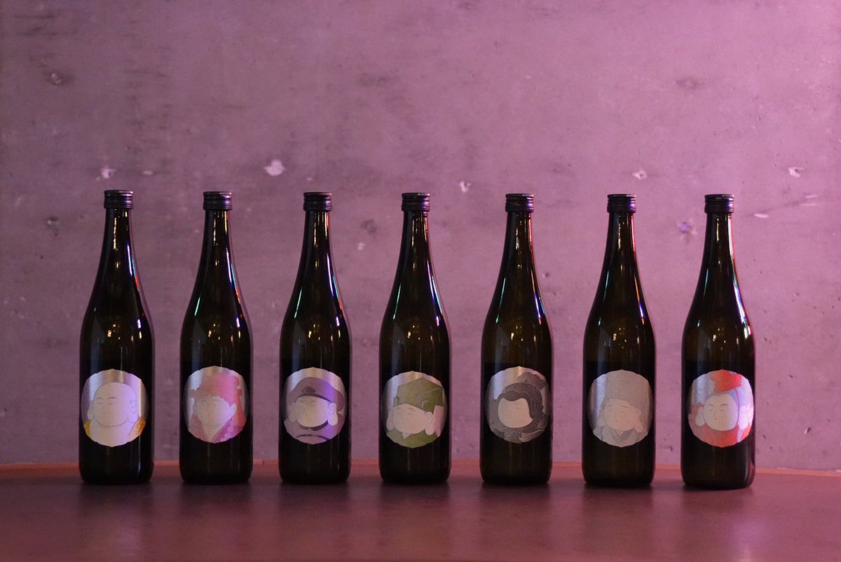 田中六五×東洋美人 七福神 白糸酒造170周年 酒七福神プロジェクト