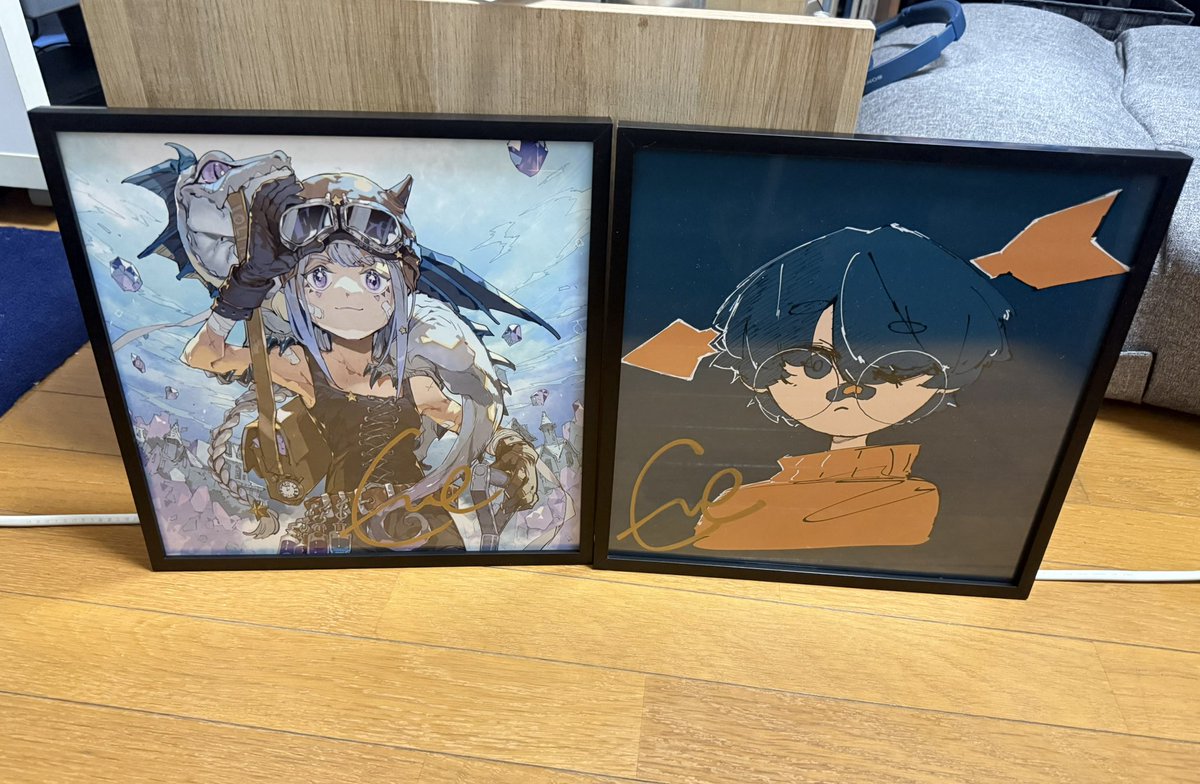 ユ*キ様 Eve undercover Eve賞 直筆サイン入りジャケットポスタ ユ*キ