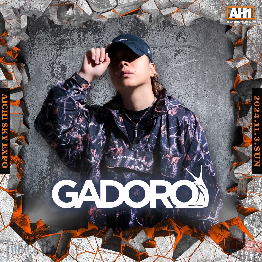 GADORO日本武道館限定タオルヒップホップhiphopコンサート