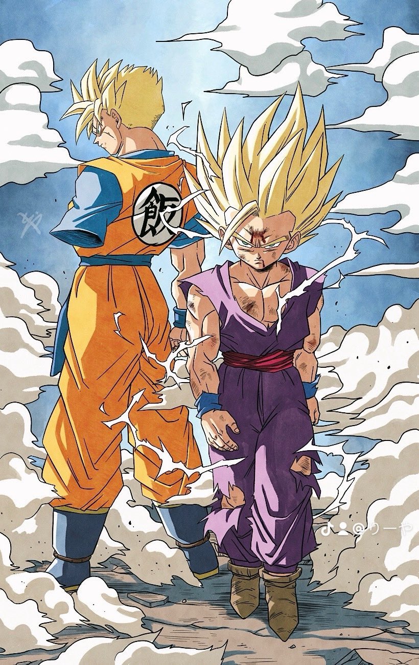 リペイント ドラゴンボール 親子かめはめ波 孫悟空&孫悟飯