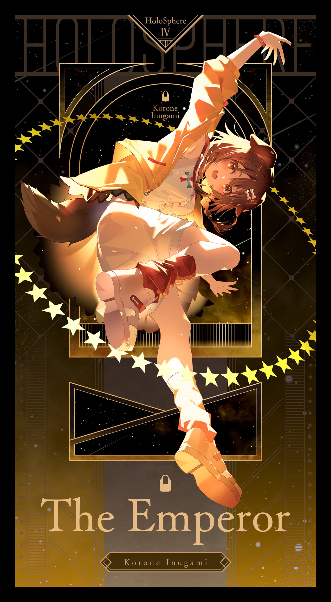 C105 ホロライブ タロット 石原竜也先生 4 C105 大アルカナ 石原竜也