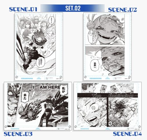 ヒロアカ『原画風アクリルアート VOL.1』がデジタル版ジャンプで本日