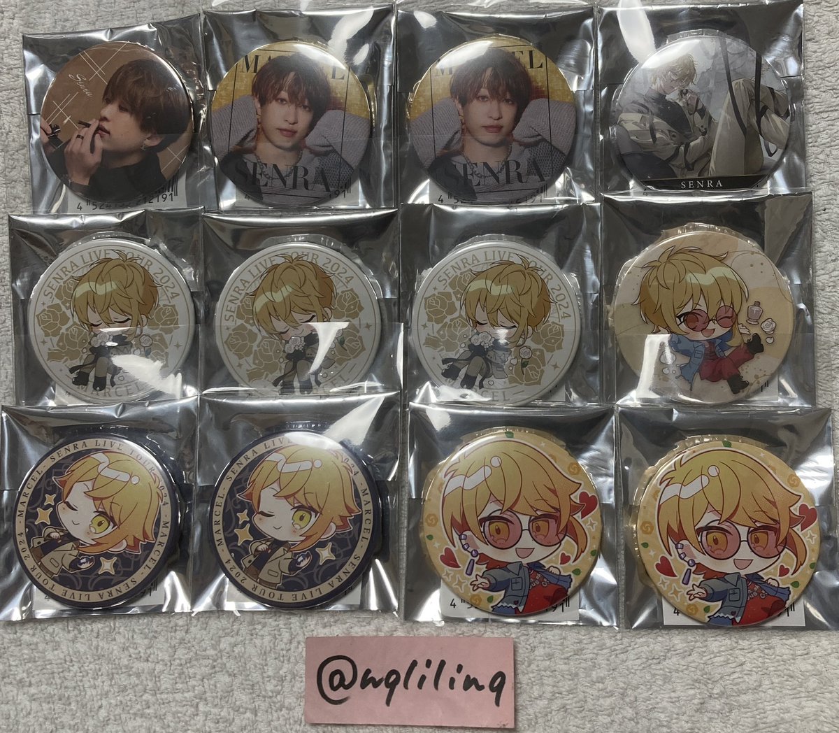 センラ GOSSIP 実写 缶バッジ センラgossip 缶バッチ 実写 センラ 缶