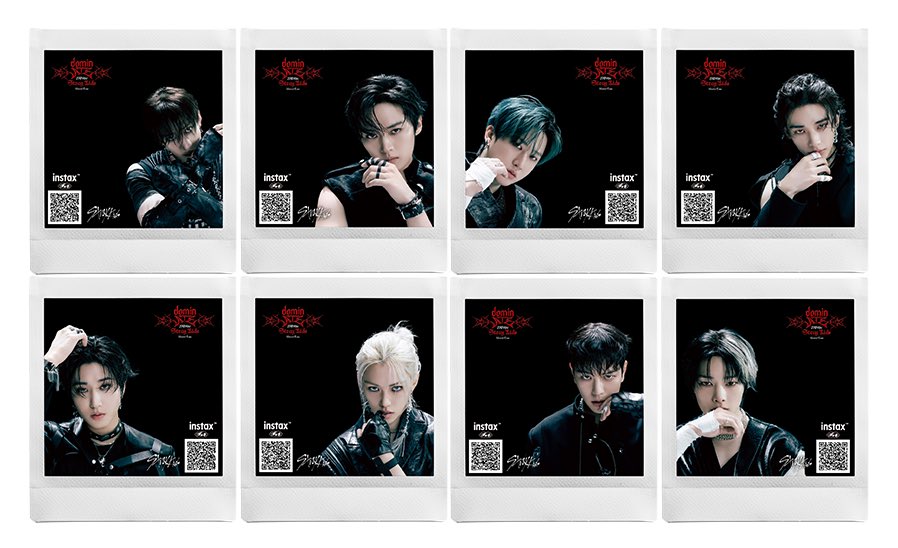 Stray Kids ハン サイン入りチェキ インスタント写真 スキズ チェキ