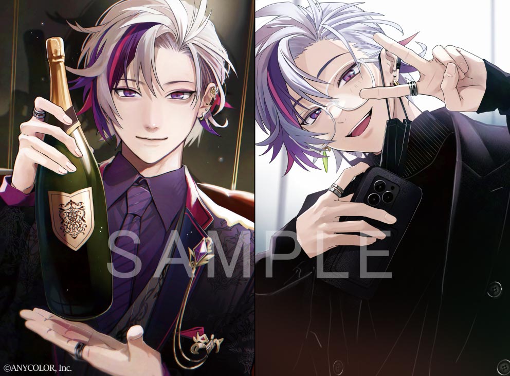 にじさんじ不破湊様の1stLIVEグッズ(チェキ風カード)の一部をお手伝い