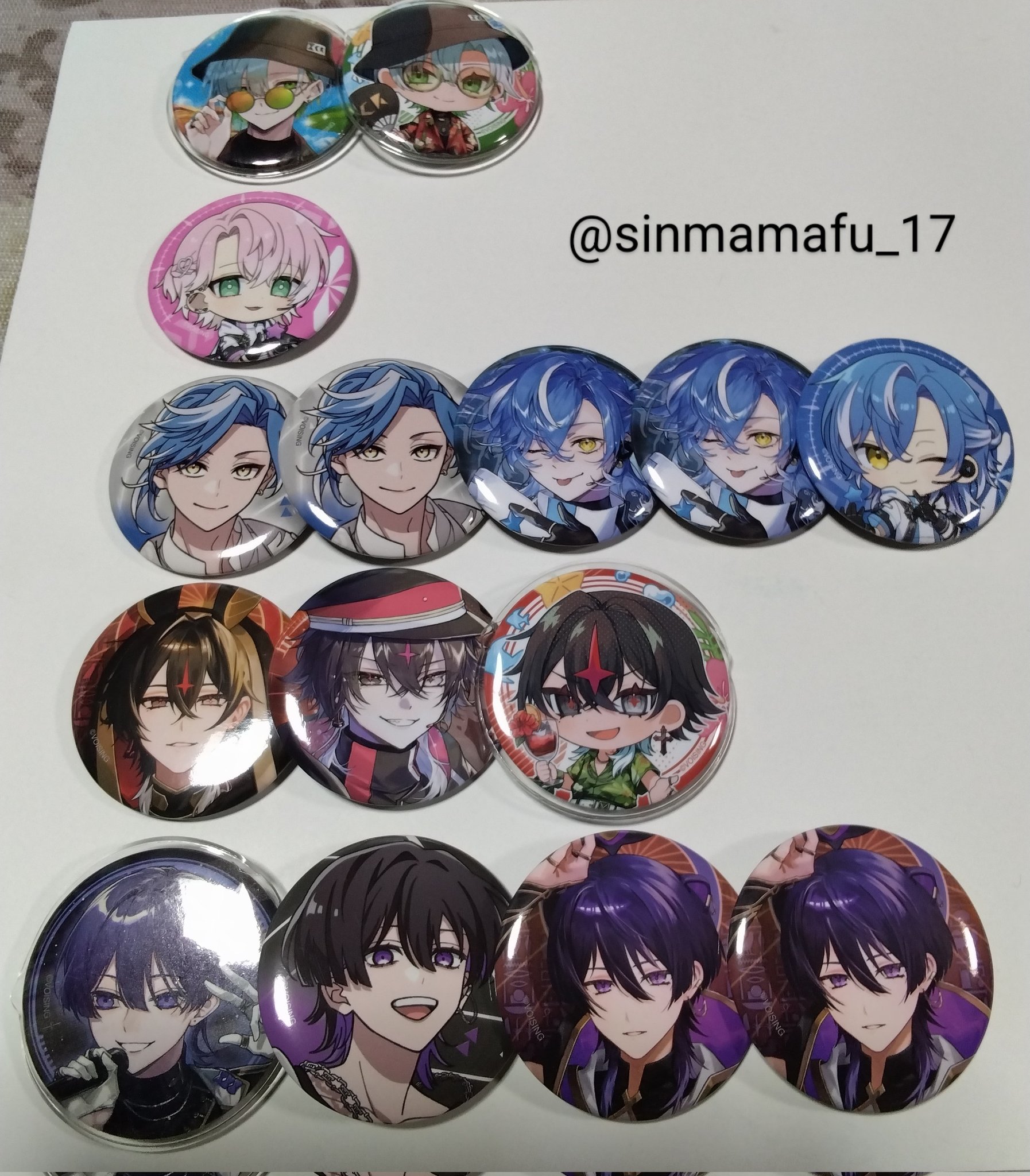 メルト・ダ・テンシ 一周年 めておら 缶バッジ 等身 メルト めておら