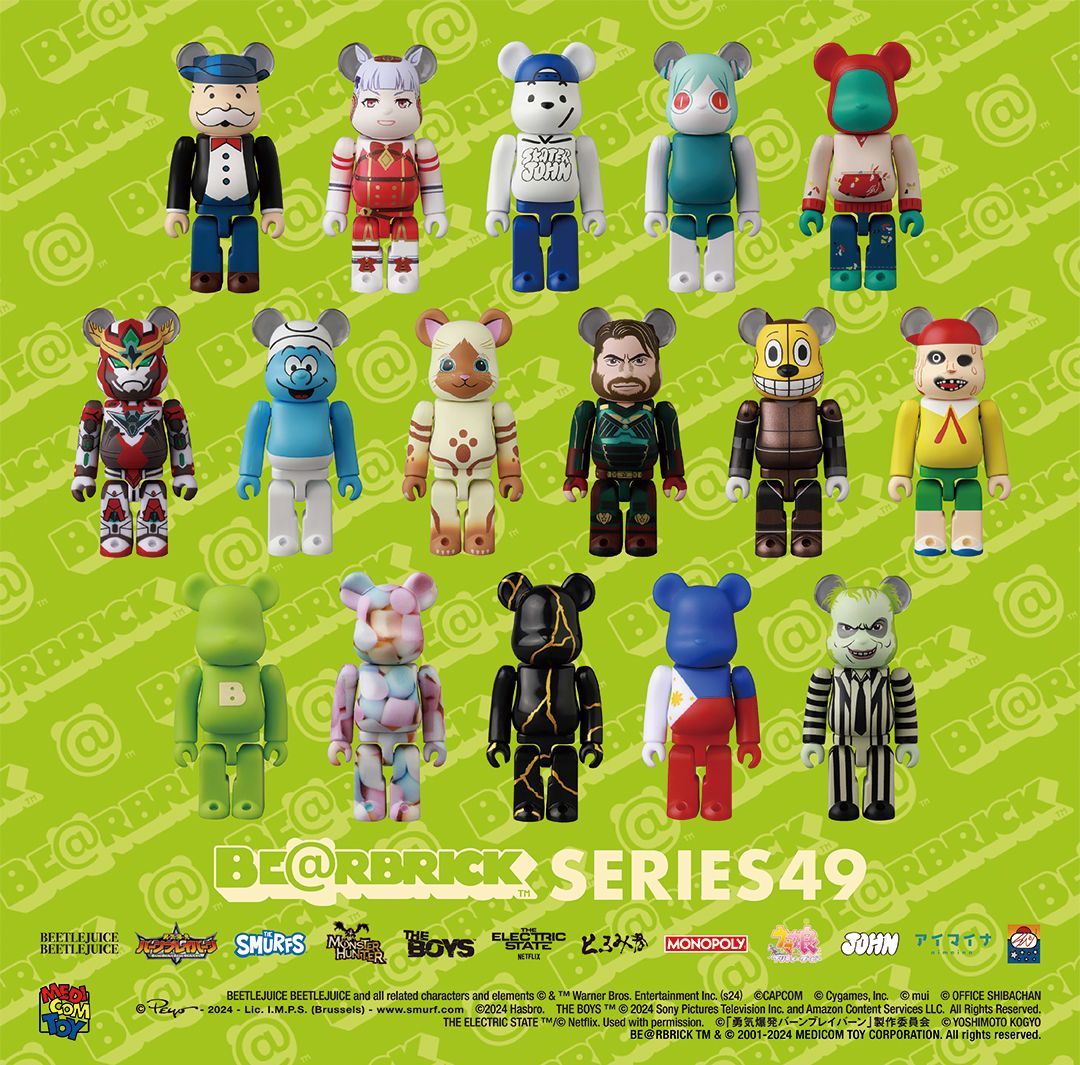 BE@RBRICK SERIES 49 😀🎉 2024年12月発売決定！ 詳細は以下をご確認