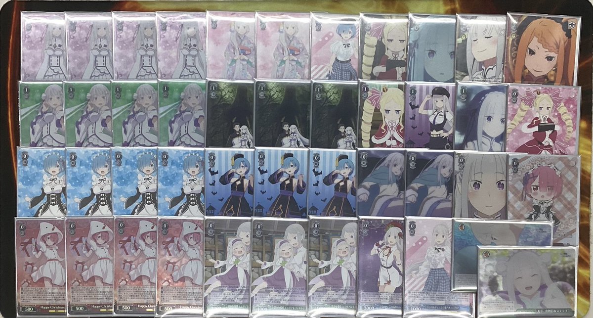 ヴァイス リゼロ デッキ ヴァイスシュヴァルツ リゼロ デッキ 引退品