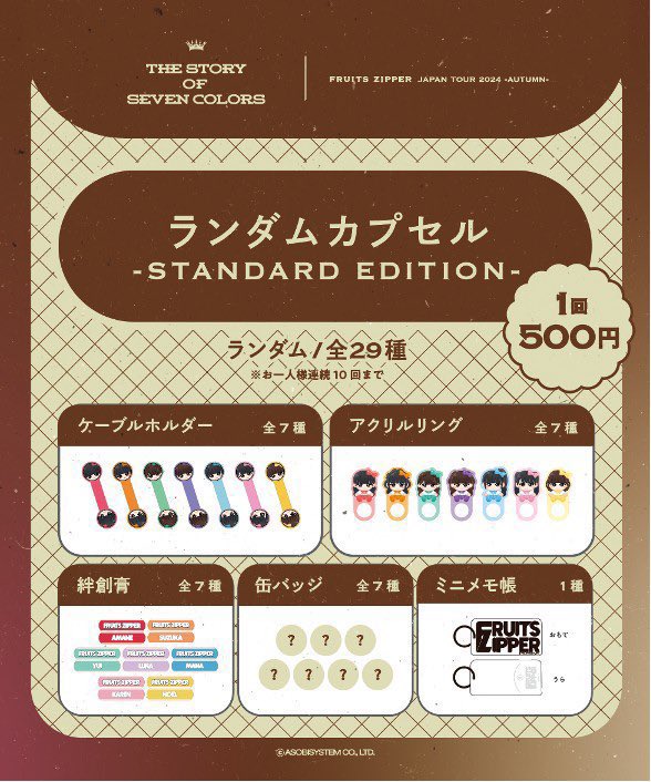 k*a様 FRUITSZIPPER グッズまとめ売り FRUITS ZIPPER グッズまとめ売り