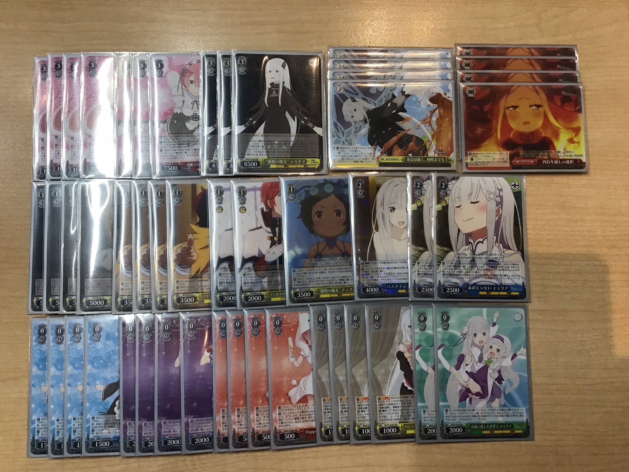 ヴァイスシュヴァルツ 8門 リゼロ デッキB ヴァイスシュヴァルツ Re