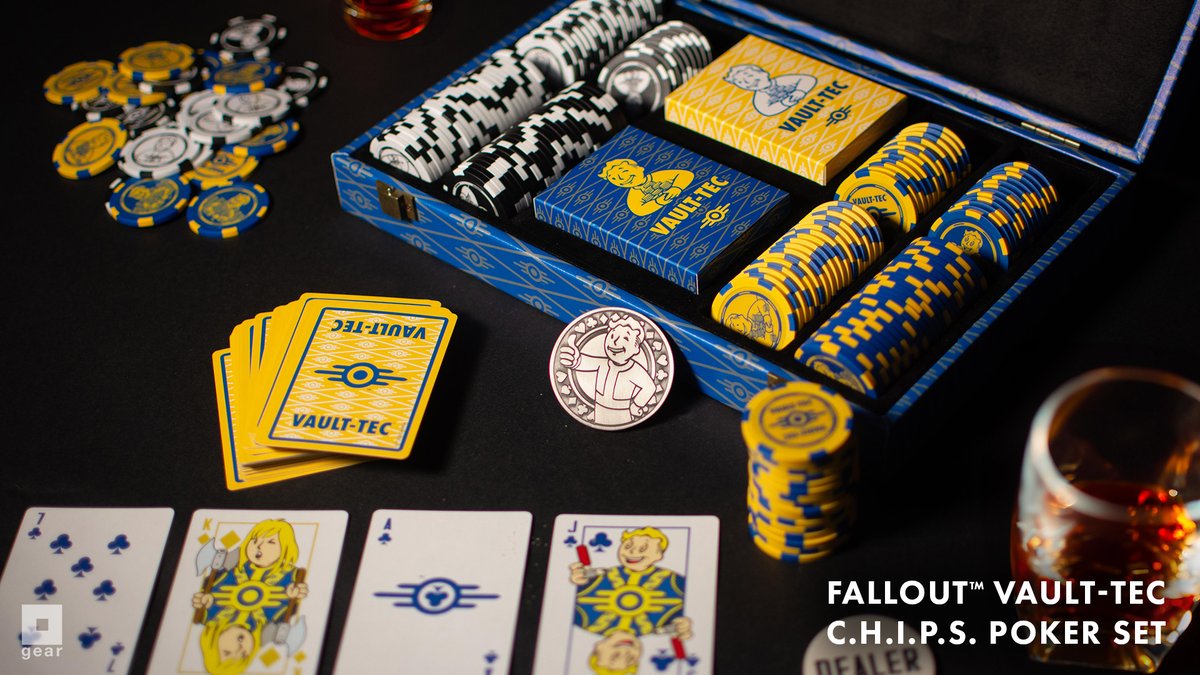 Fallout Vault-Tec C.H.I.P.S. ポーカーセット Fallout New Vegas