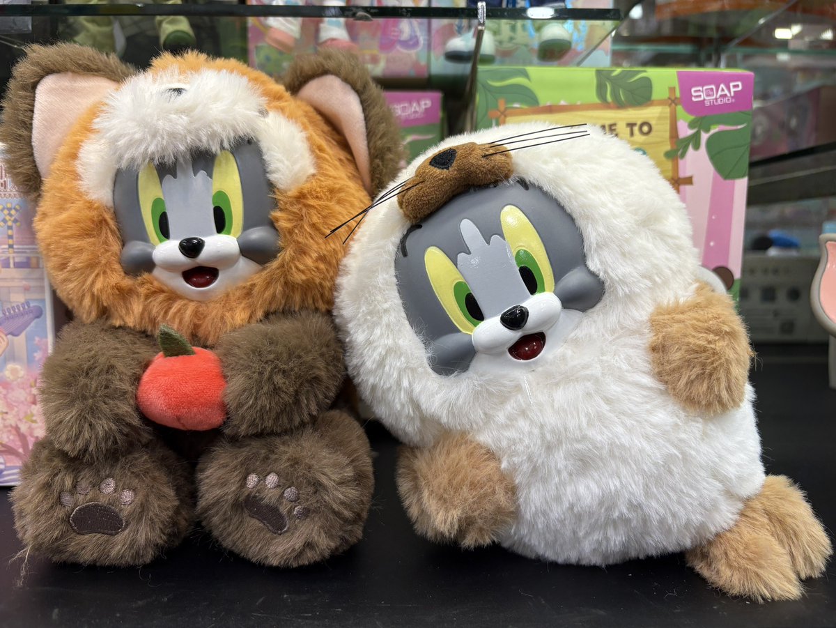 5階売場に新入荷🎵 Soap Studio 「#トムとジェリー ふわふわアニマル