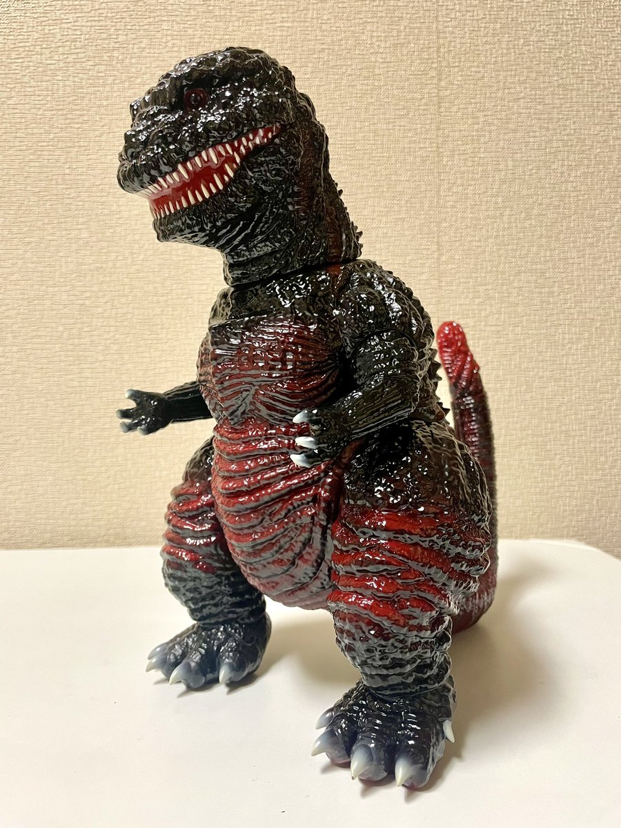 ラス1 安楽安作 ゴジラ 1954 シークレット ソフビ ラメ メディコムトイ