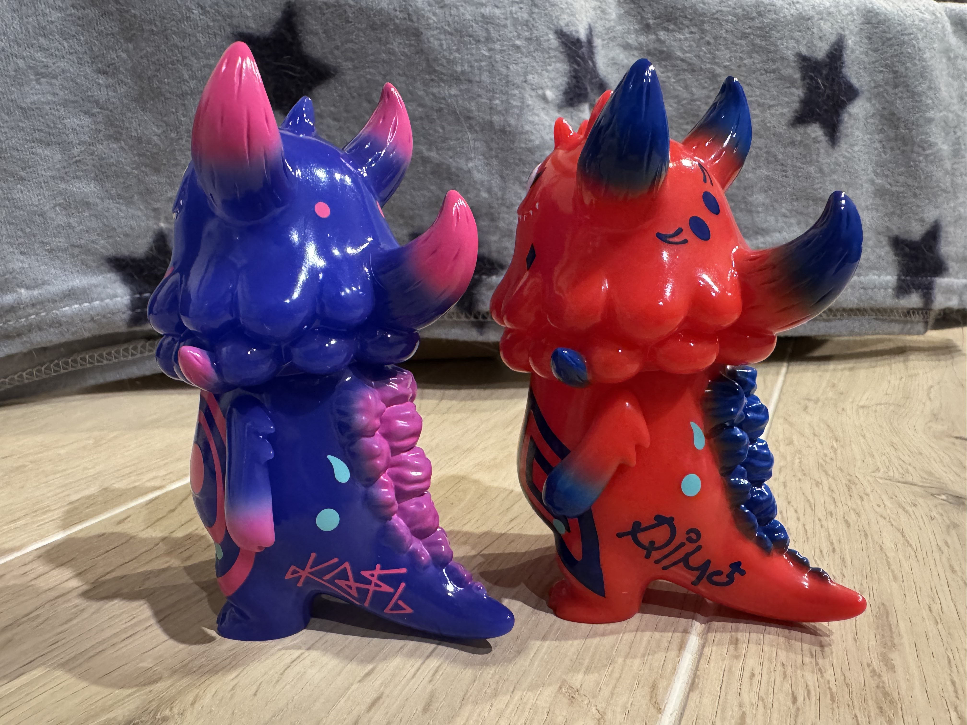 美品 ショップ 5th Anniversary 理芽 ハスター×すとろぼ×T9Gソフビ 5th