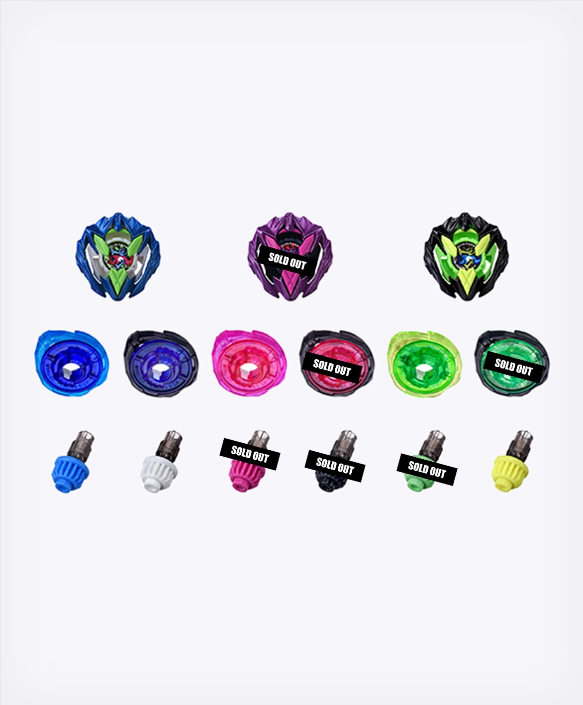 ベイブレードX UX-00カラーチョイスブースタードランバスター1-60A