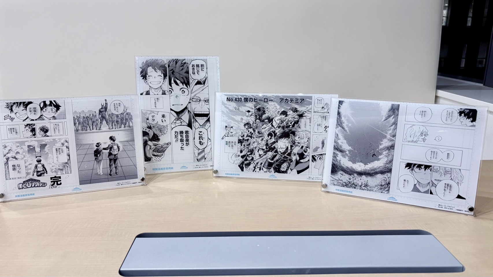 ヒロアカ 原稿風アクリルアート SCENE.08 ヒロアカ 原稿風アクリル