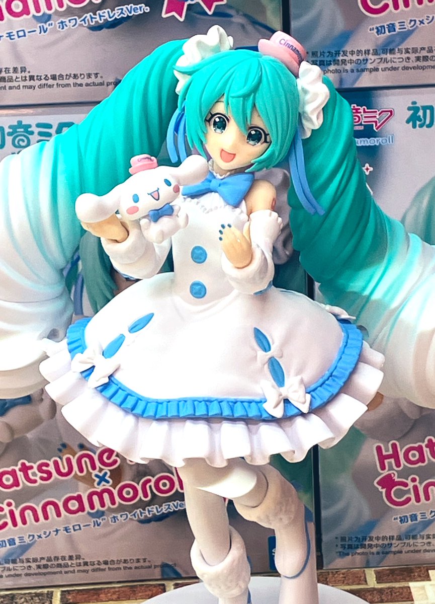 Luminasta 初音ミク シナモロール ホワイト ドレス フィギュア