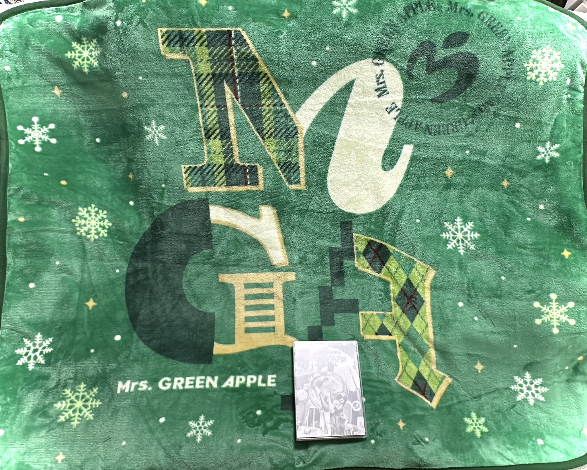 Mrs. GREEN APPLE B賞 ブランケット 約120cm Mrs.GREENAPPLE 一番くじ