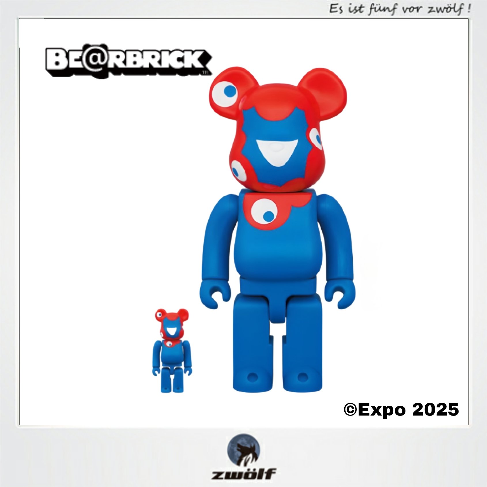 大阪関西万博 日本館限定フィギュア3体 ベアブリック ハローキティ