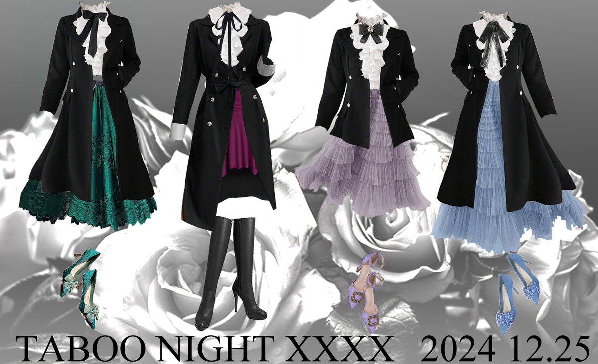 TABOO NIGHT XXXX 発売おめでとうございます…！ カルナイのお衣装、黒