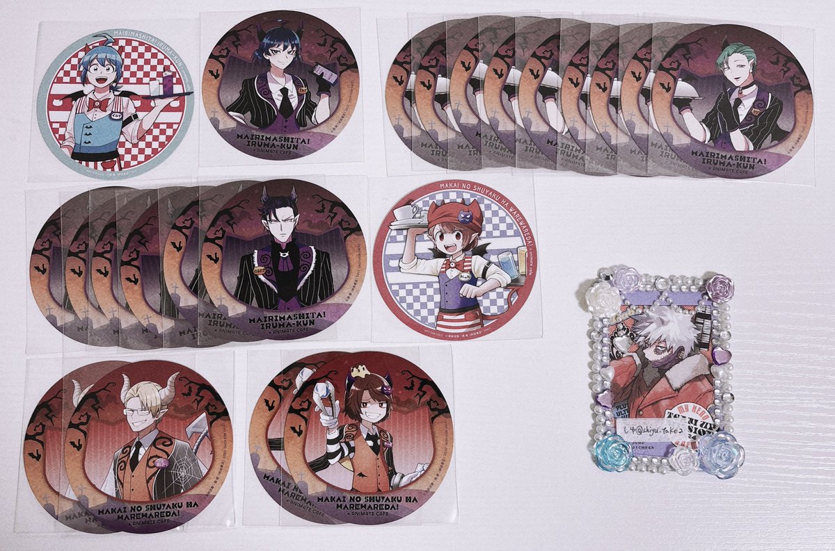 交換 】魔入りました入間くん 魔入間 魔フィア 魔主役 アニメイト