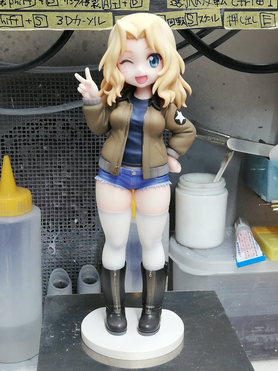 ワンフェス2026wでパンツァーアナトミアよりサンダース大学付属高校