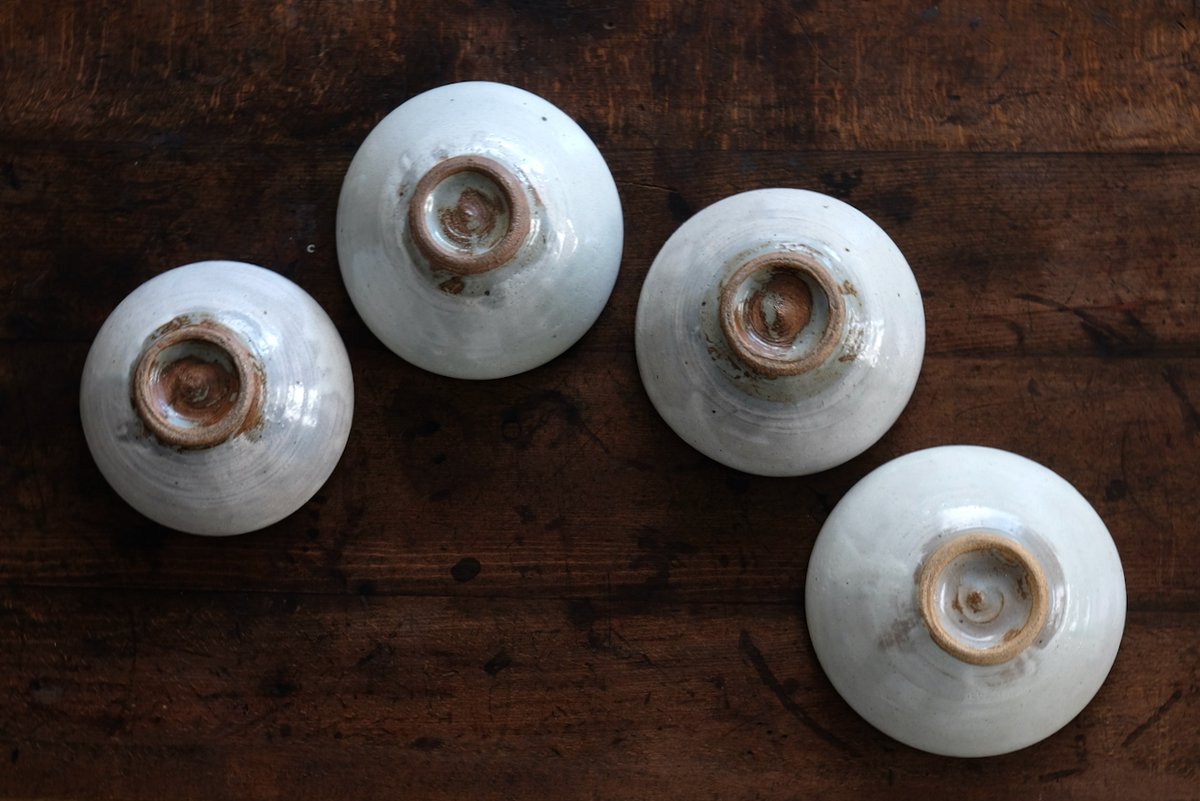 益子・南窓窯・石川雅一さんの粉引丸鉢は、我が家でも大活躍している