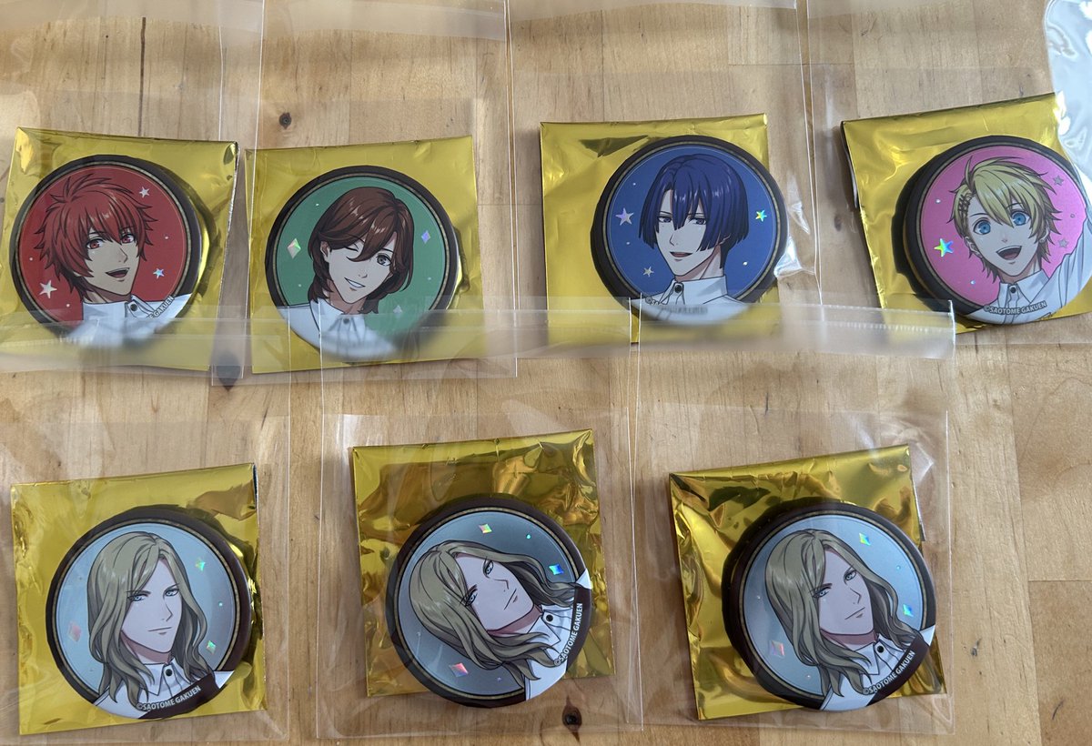 スイパラ うたプリ 缶バッジ 交換 都内手渡し】 譲】カミュ、嶺二、真