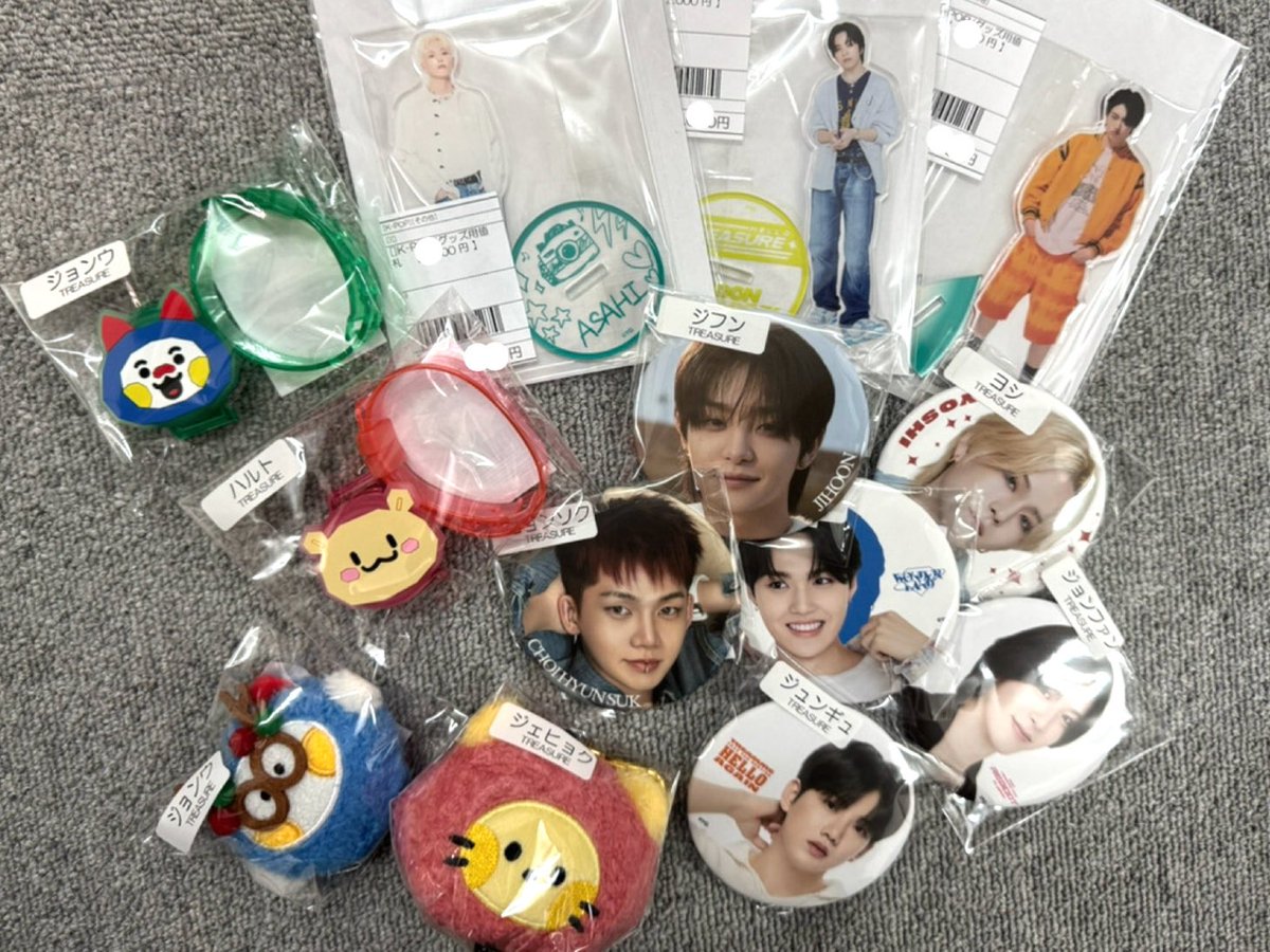 TREASURE 公式グッズ POPUP 開催決定💎／ 『2025-26 TREASURE TOUR