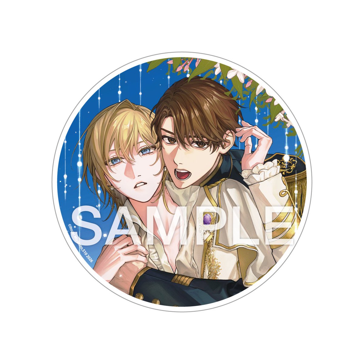 コミコミスタジオ様では有償特典でアクリルコースターをつけて