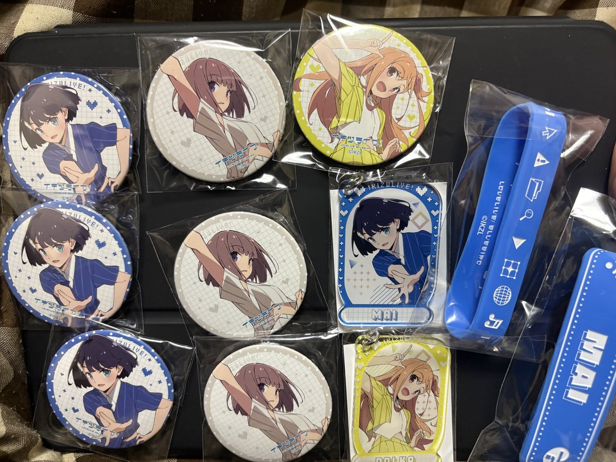 届いたので開封。30個中21個缶バッジでまあまあ出てくれた。とりあえず