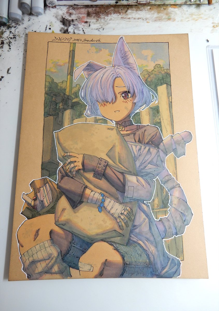 アナログ2443：タオルケット・メモリーズ】久々屑猫。あの気持ちよさを