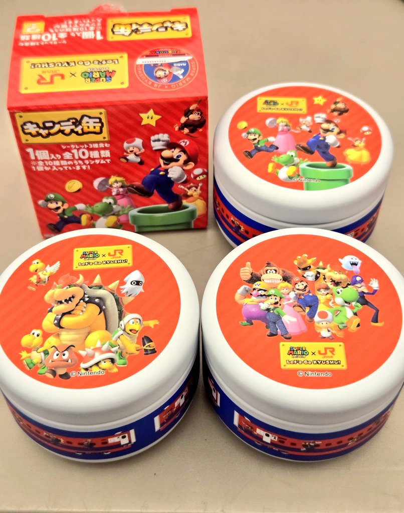 ちなみにシークレット3種はこんな感じです！運良く揃いました😄✨