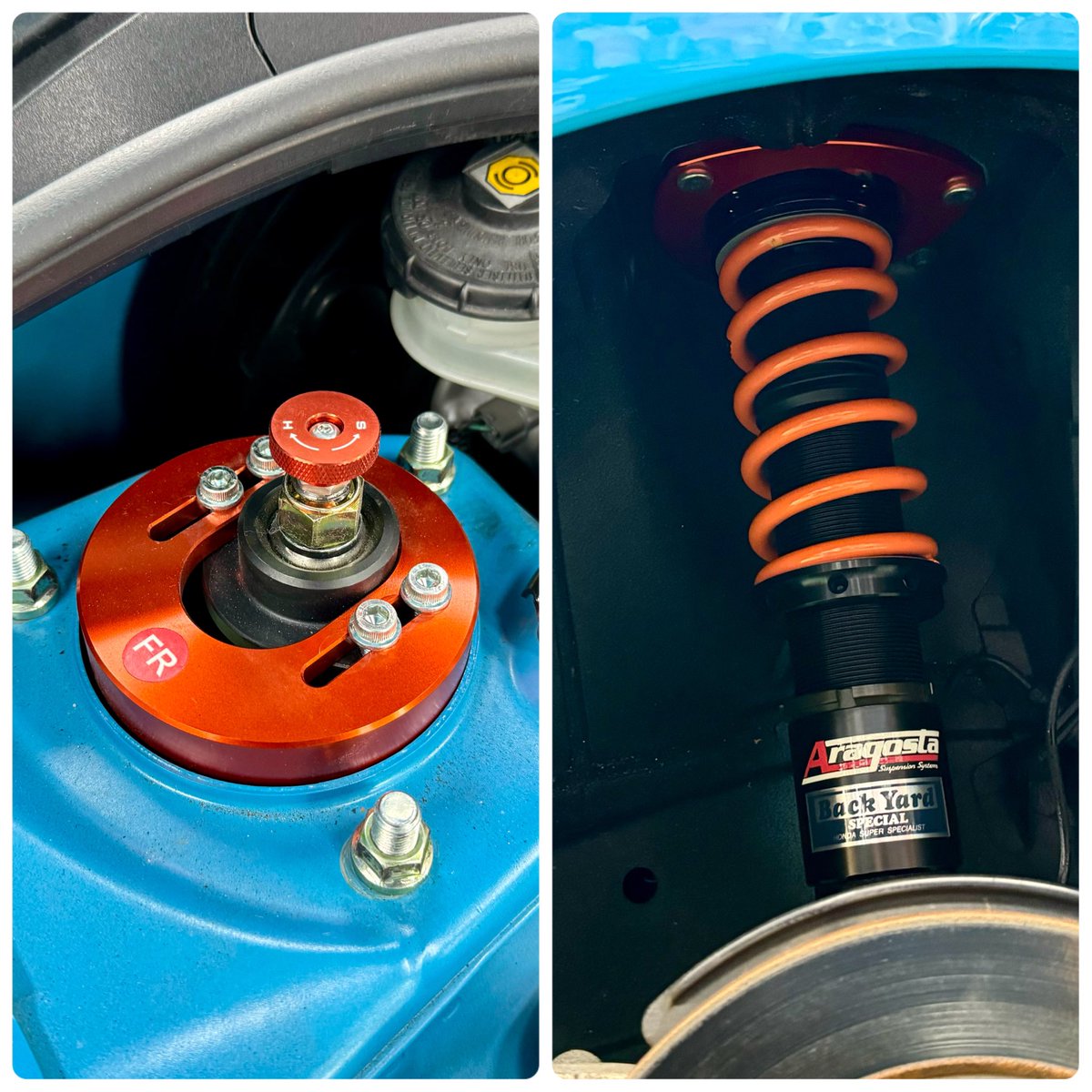 おはようございます☃️ バックヤードスペシャルです 🚘S660🚘 車高調