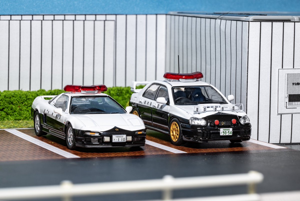 栃木県警察 高速道路交通警察隊 ホンダ NSX 「とちぎ401」 スバル