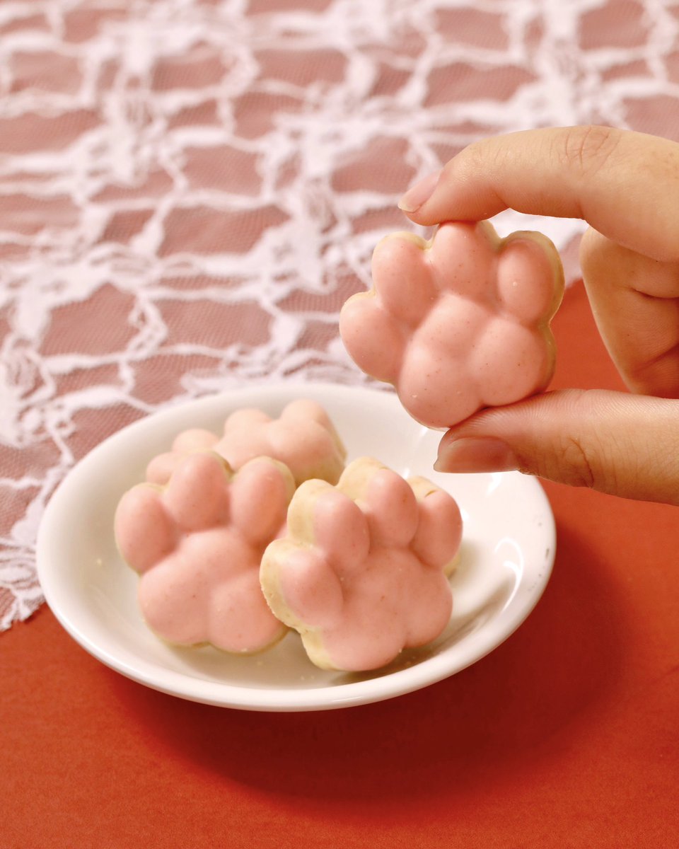 ちゃんと肉球フォルム過ぎる🐾 かわえぇ… 猫の肉球はズルいよな 触って