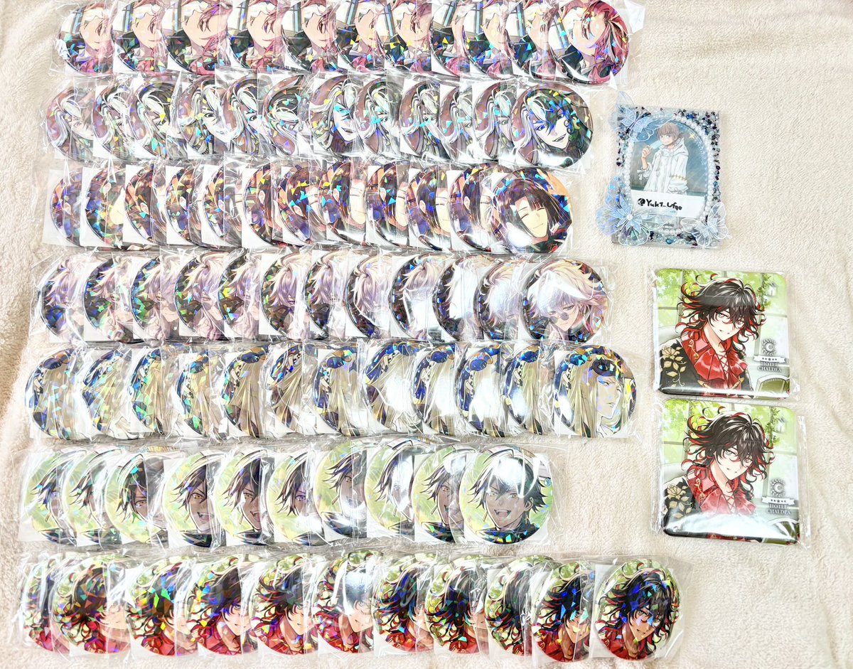 交換】fgo ホテルカルデア 缶バッジ・アクリルキーホルダー 譲:ダンテ