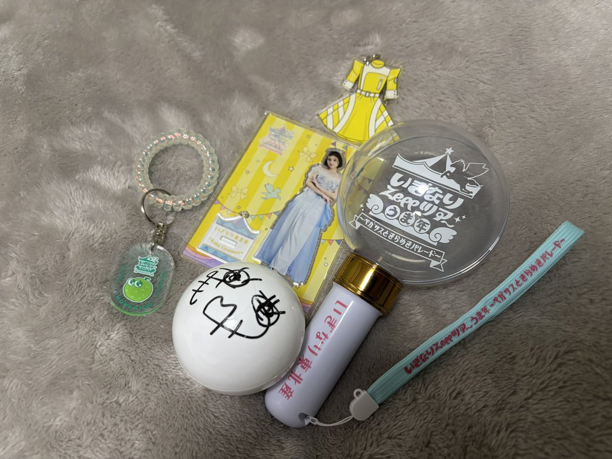 本日の戦利品 推しが決まった途端、目隠しのアクキー自引きしたのは