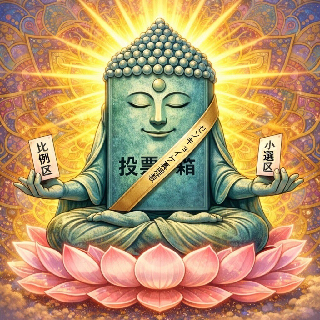 選挙に行く事が救いに至る唯一の道である」という教えを解く