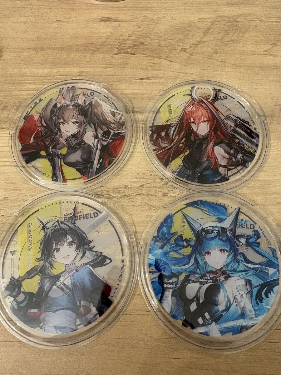 交換】アークナイツ エンドフィールド グラッテ Gratte 特典 アクリル