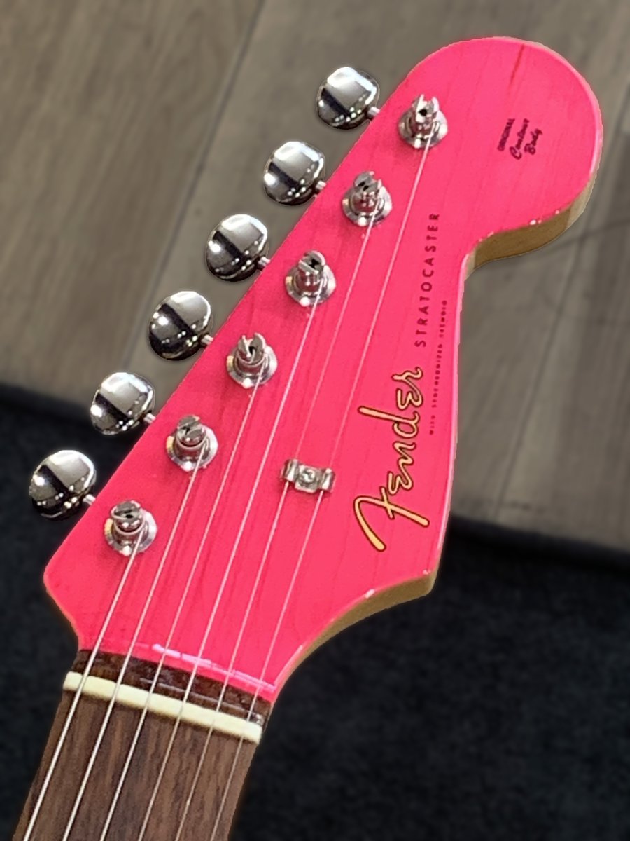 📢#イケベリユースAKIBA 【Fender Japan】ST62/ASH/MH (Trans Pink