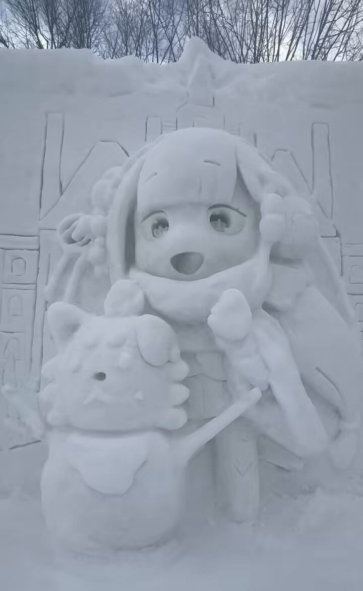 ◪雪まつり本日開催◪ TVアニメ『Re:ゼロから始める異世界生活