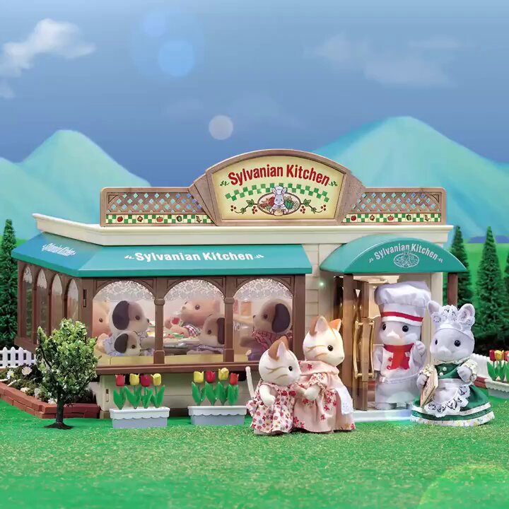 シルバニアファミリー 森の学校(2代目)2000年発売 現在廃盤品