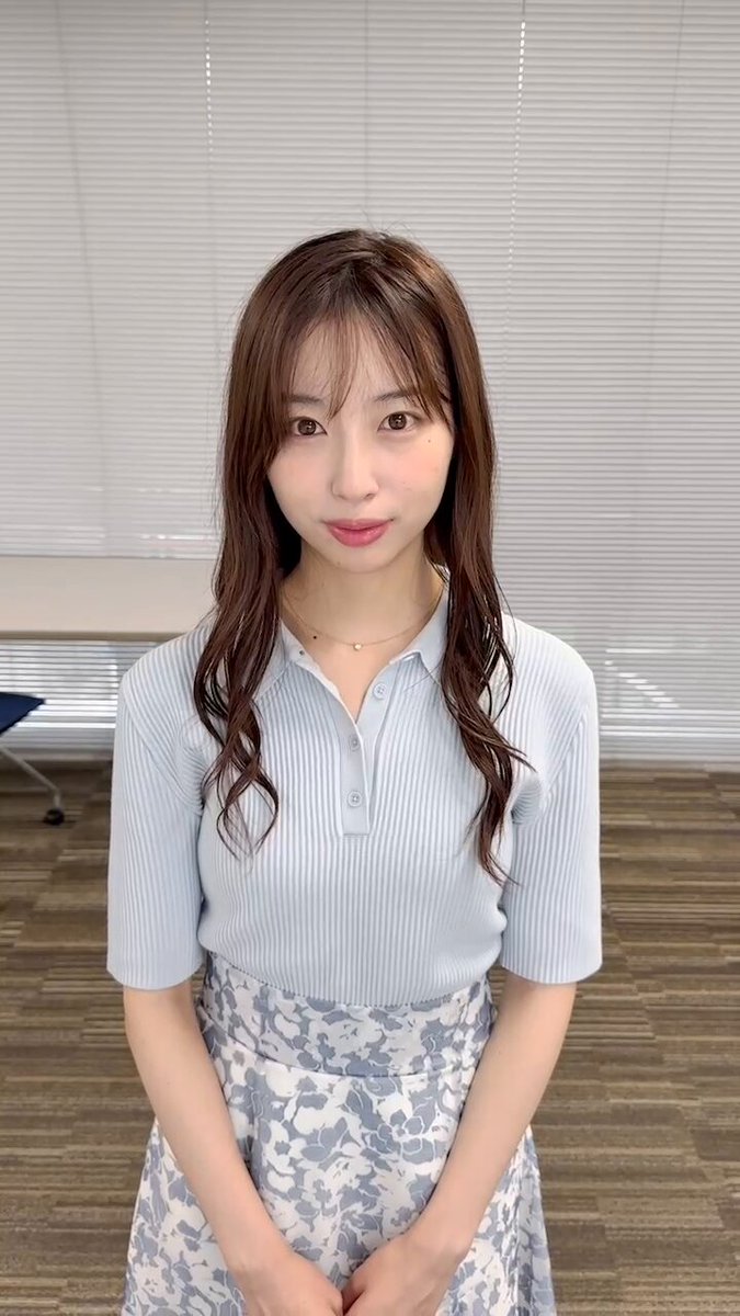 ゆかちゃんの天気予報だよ✨ けさは雨の影響で過ごしやすい気温🎐 ただ