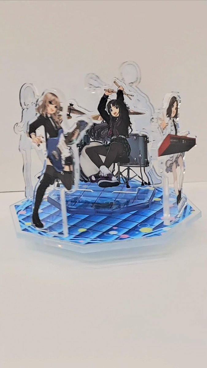 👆TVアニメ『#ガールズバンドクライ』商品紹介👆 🌀回転アクリル