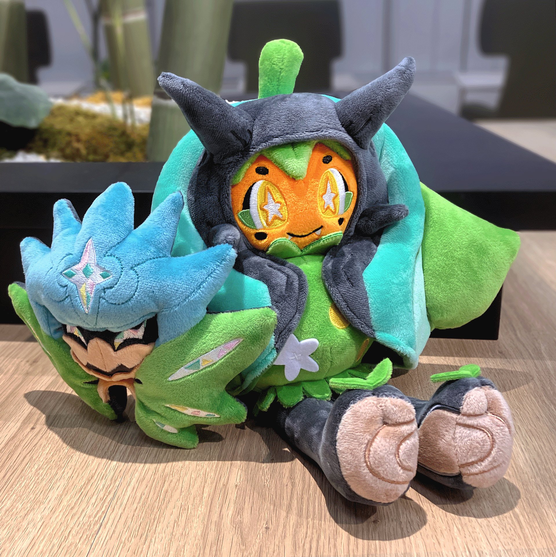 ポケモンセンターオリジナル ぬいぐるみ オーガポン(みどりのめん）