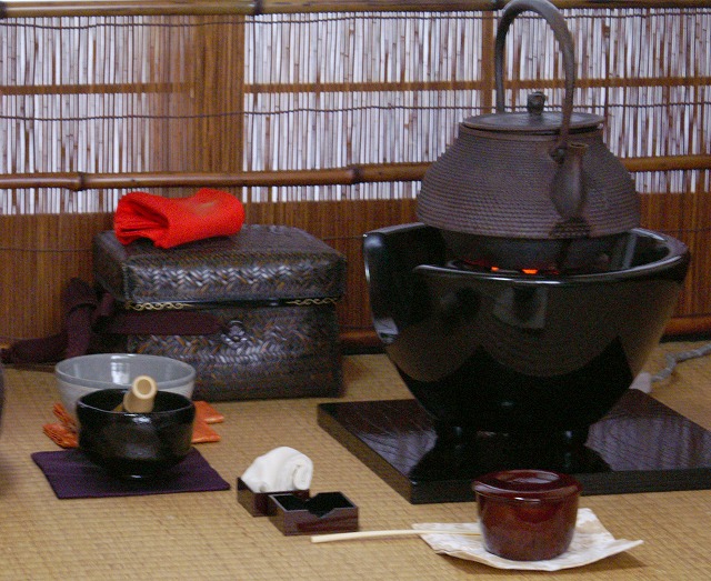 御所籠 茶道具 一式 セット 色紙点前 野点 1月のお稽古 御所籠の手前を